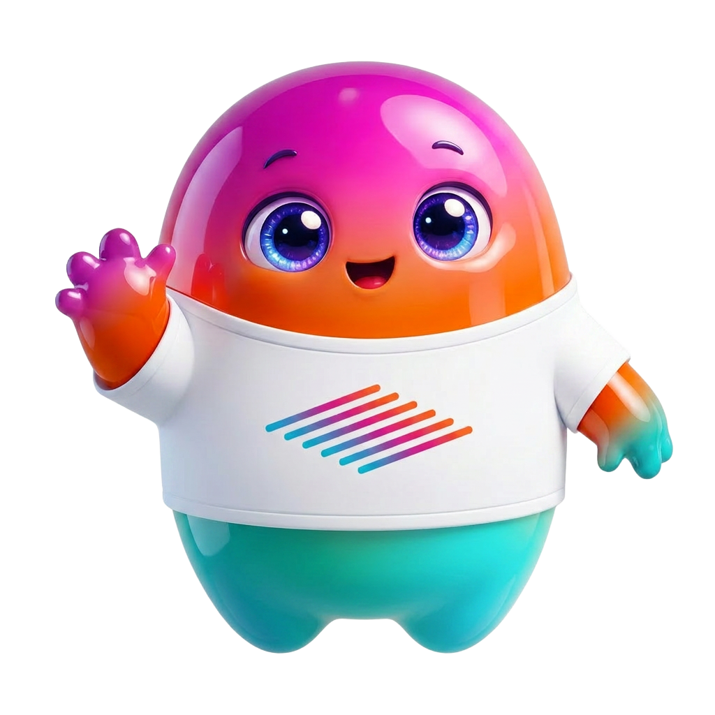 Love Digi mascot